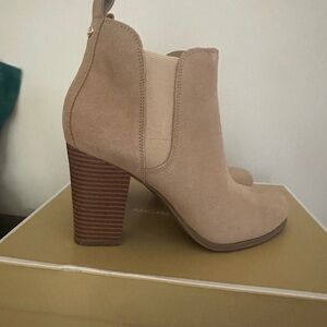Michael Kors Camel Ankle Boots - Brand New